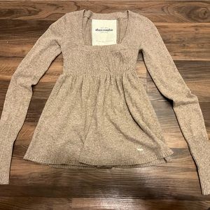 Abercrombie Babydoll Sweater